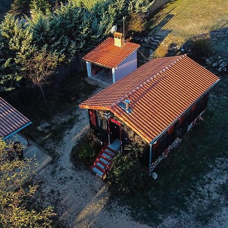 Gasthaus Casa Rural La Canadiense Log Cabin Buenache de la Sierra Exterior foto